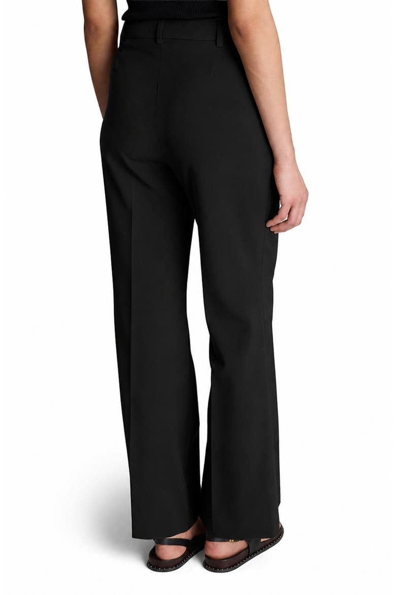 Mid Rise Flare Pants, Alternate, color, BLACK