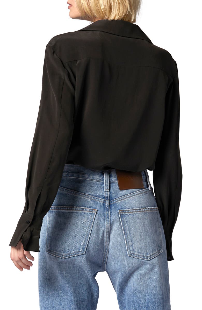 Equipment Mathilda Silk Ruffle Blouse, Alternate, color, 