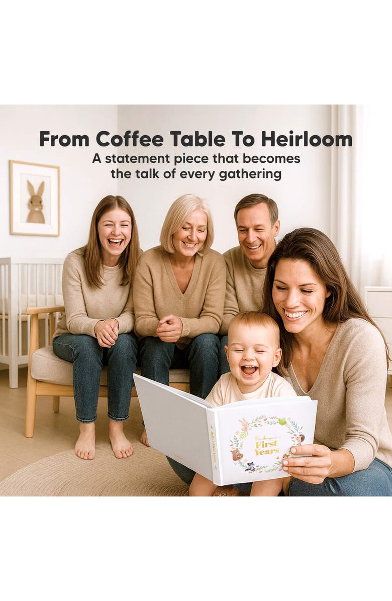 KeaBabies Muse Baby Memory Book, Alternate, color, Muse