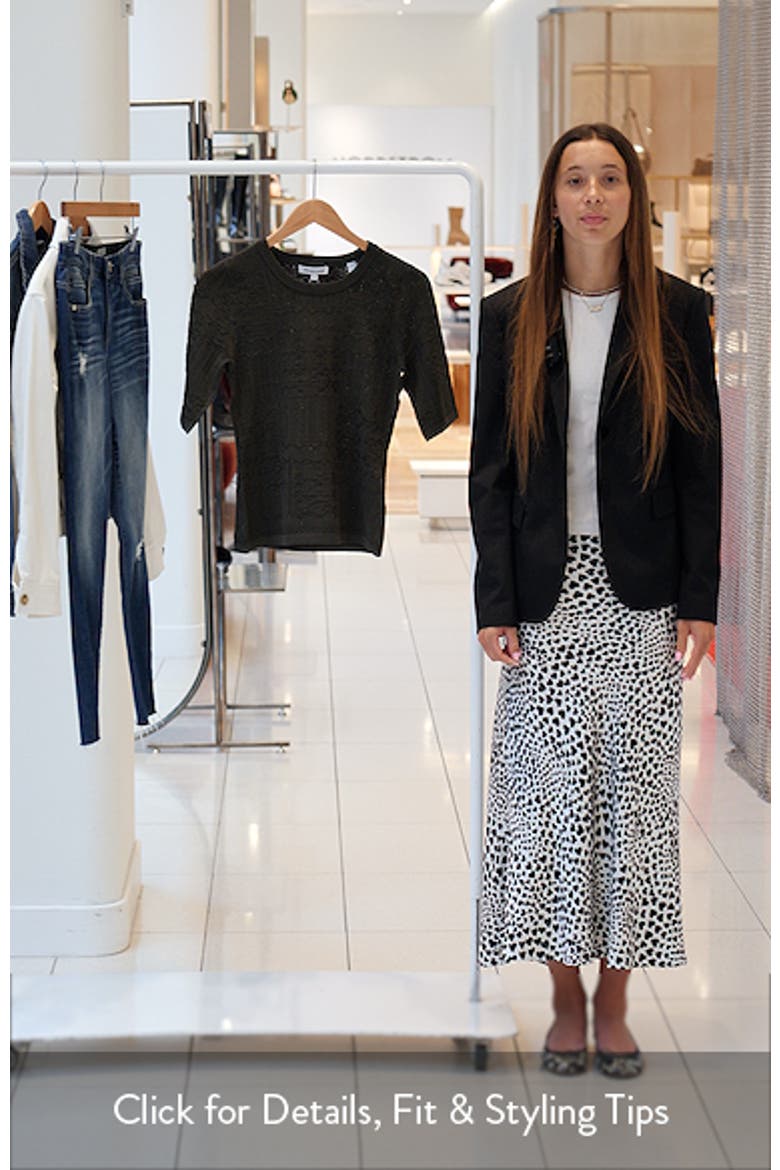 Garron Pointelle Elbow Sleeve Sweater video