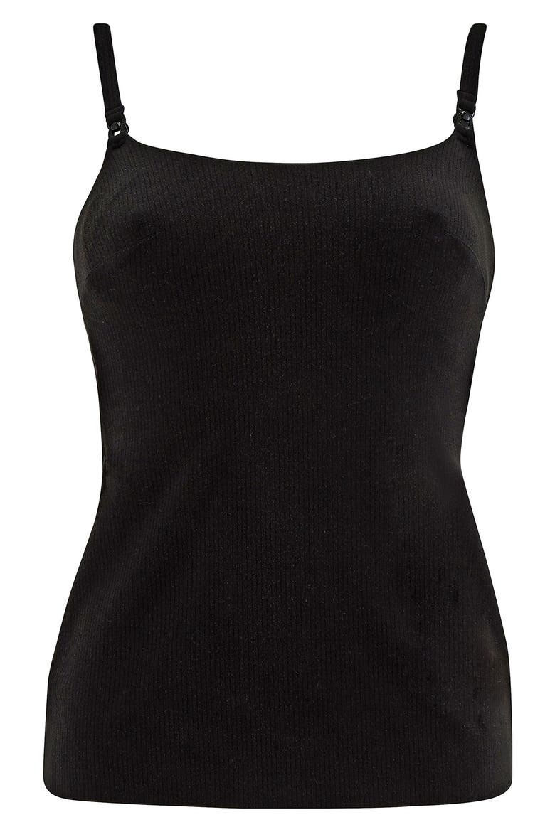 Bodyguard Absorbent Leakproof Maternity/Nursing Top, Alternate, color, BLACK
