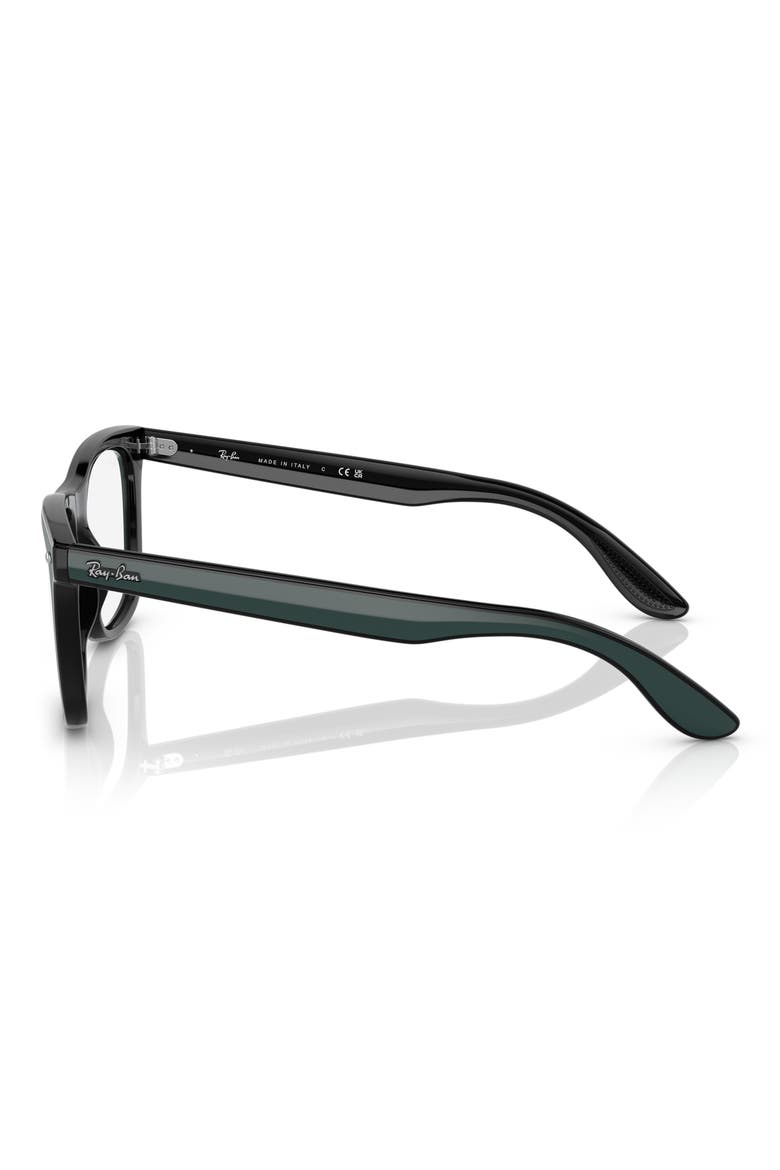 55mm Square Optical Frames, Alternate, color, GREEN