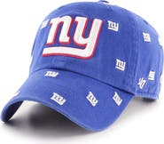 '47 Women's '47 Royal New York Giants Confetti Clean Up Adjustable Hat