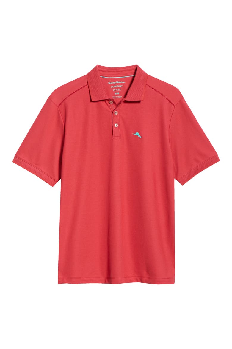 Emfielder Icon Solid IslandZone® Polo, Alternate, color, BAKED APPLE