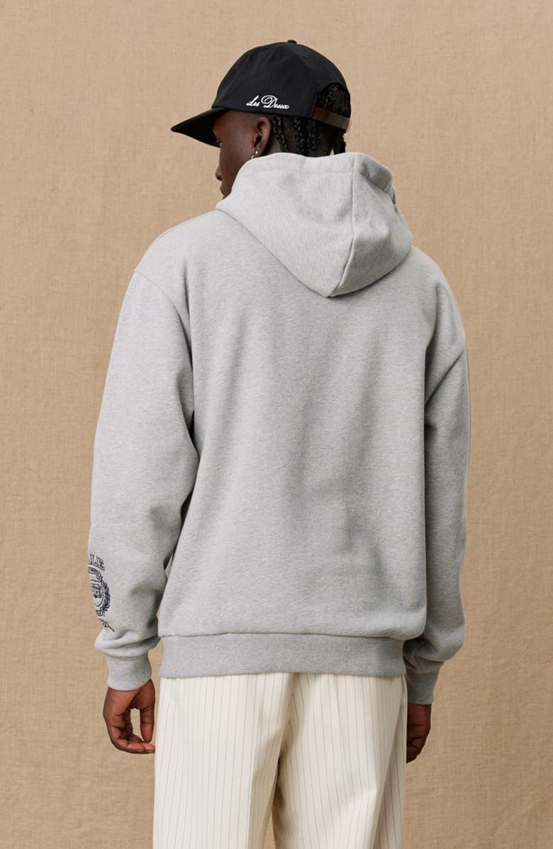 Les Deux Yale Logo Graphic Hoodie, Alternate, color,