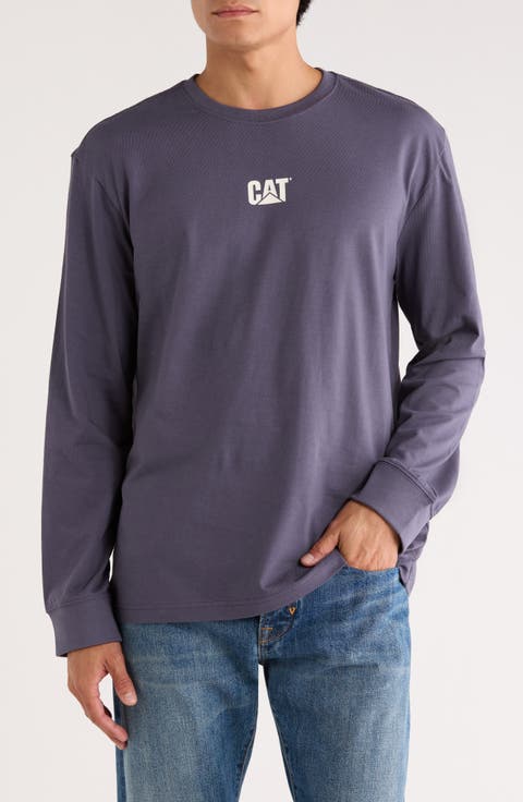 Relaxed Fit Logo Long Sleeve T-Shirt