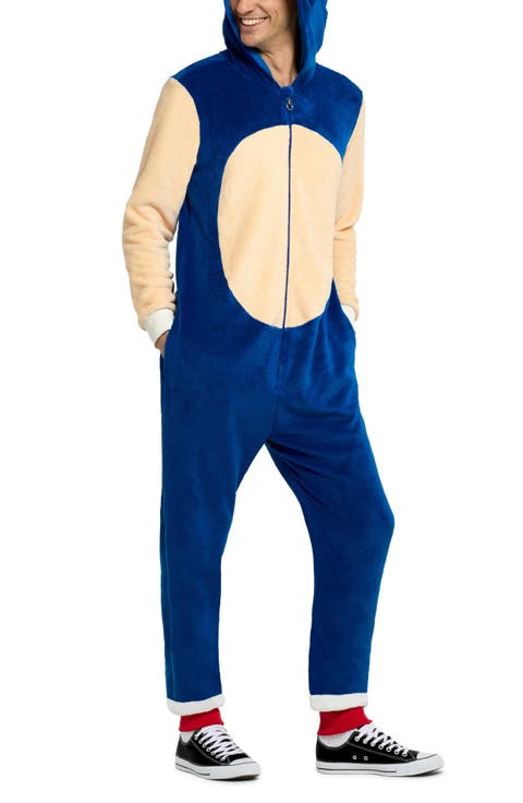 Sonic the Hedgehog® One-Piece Hooded Jumpsuit