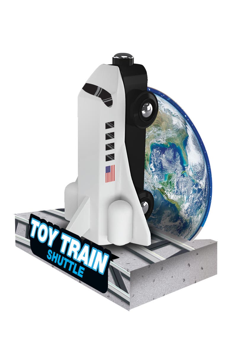 Space Shuttle Toy Train, Alternate, color, Multicolor