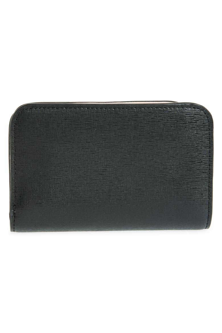 morgan compact wallet, Alternate, color, BLACK