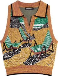 Desigual Polo Sweater Vest