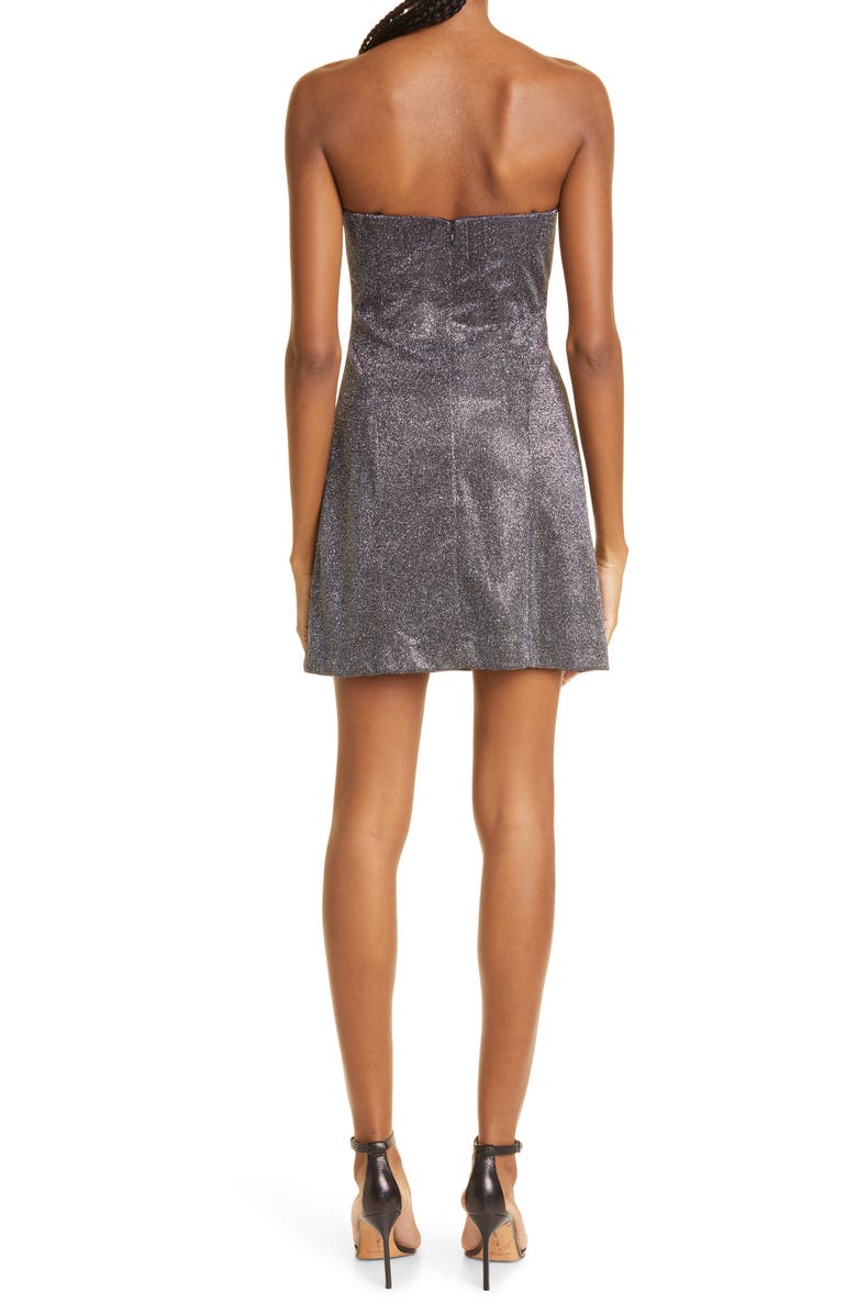 Nicole Miller Bustier Minidress, Alternate, color,