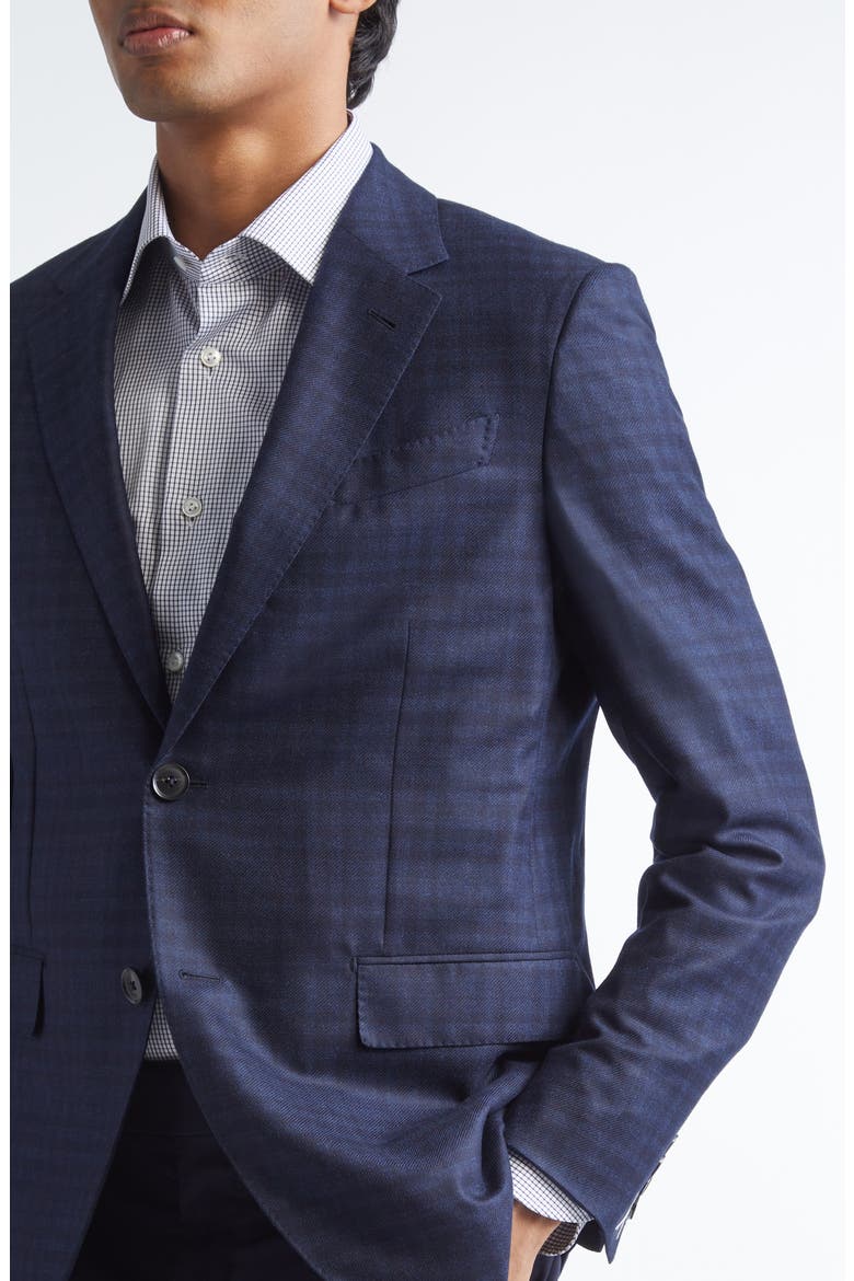 15Milmil15 Microcheck Wool Sport Coat, Alternate, color, DARK BLUE