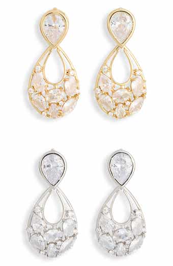 2-Pack Teardrop Earrings