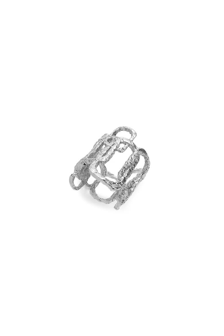 Roman Arc Ring, Main, color, Silver
