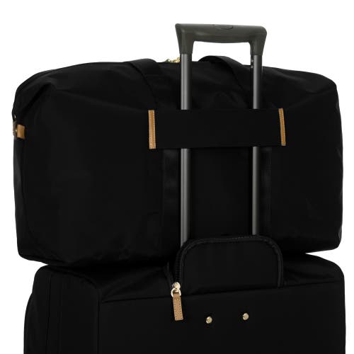 Bric's X-travel 22'' Folding Duffle In Black