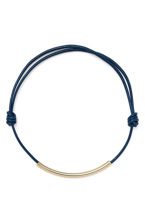 Leather Bond Necklace