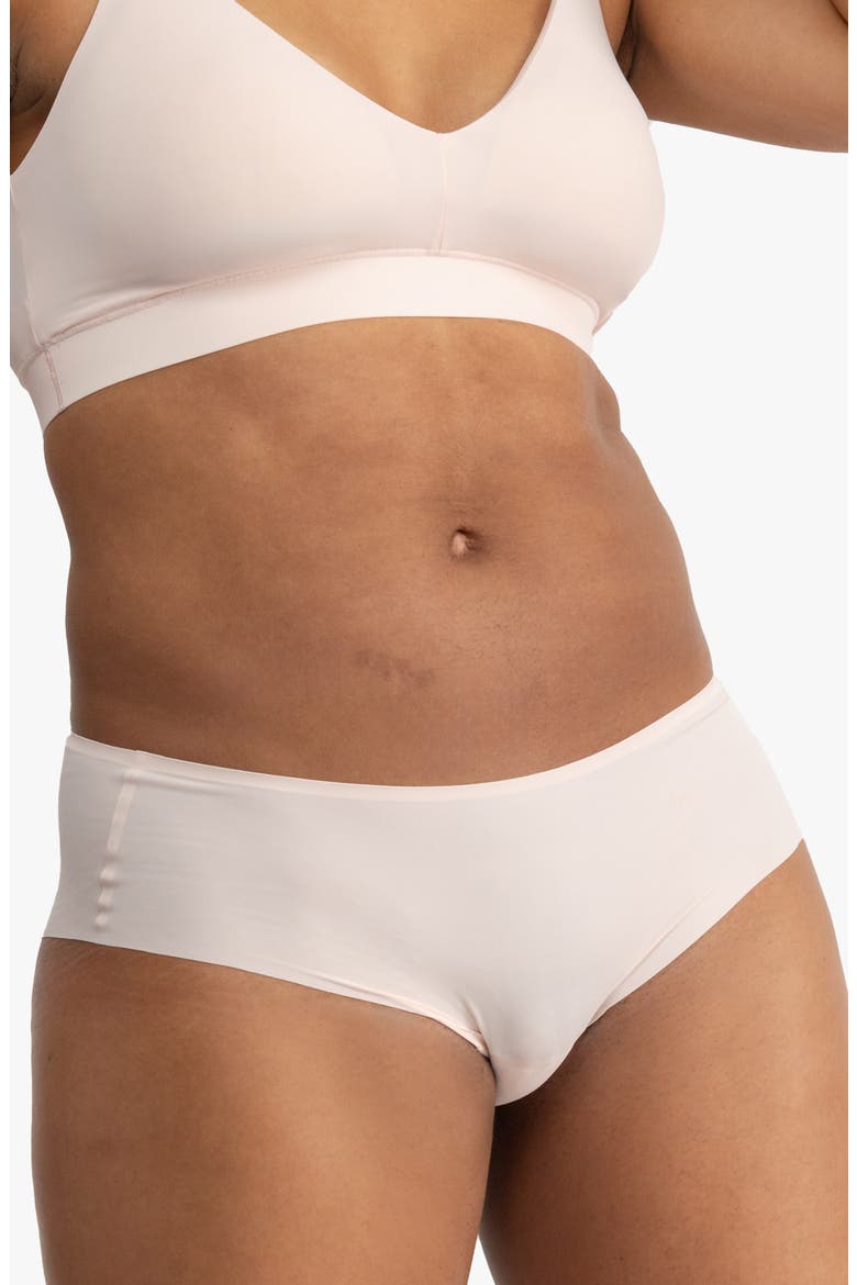 Soft Seamless Briefs, Main, color, ROSE QUARTZ