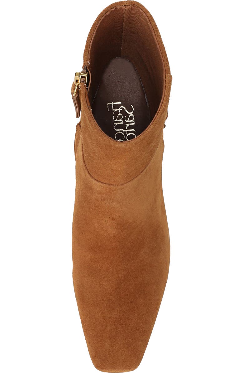 Franco Sarto Saydie Bootie, Alternate, color, Saddle Brown