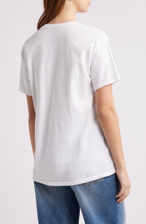 JUNK FOOD JUNK FOOD MALIBU LOCALS ONLY COTTON GRAPHIC T-SHIRT