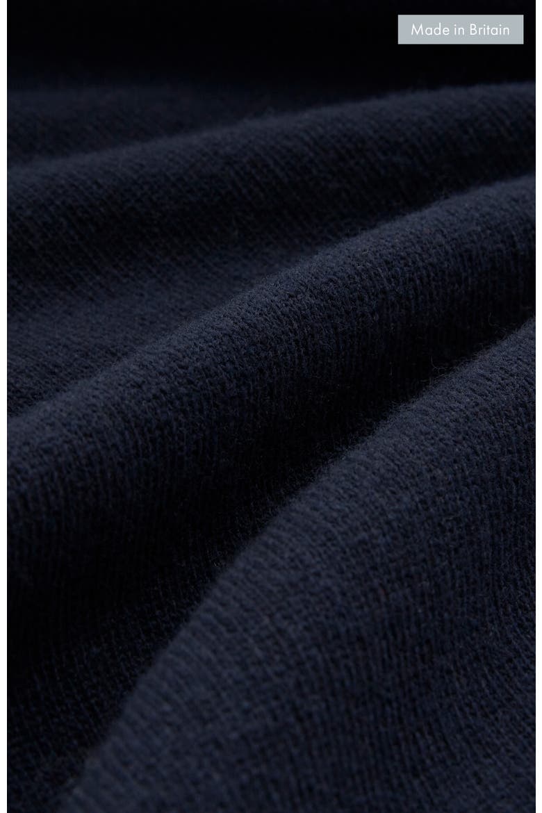 Geelong Wool Slouch Turtleneck Sweater, Alternate, color, DARK NAVY