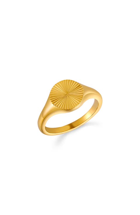 Sun Signet Ring