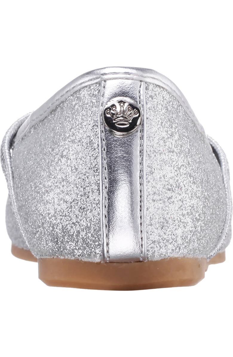Nina Kids' Kenzee Mary Jane Flat, Alternate, color, Silver