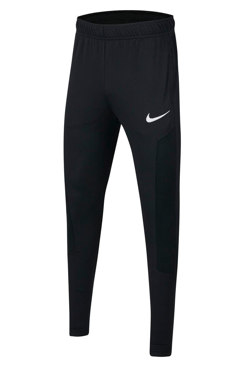 Kids' Sport Training Pants, Alternate, color, BLACK/ WHITE
