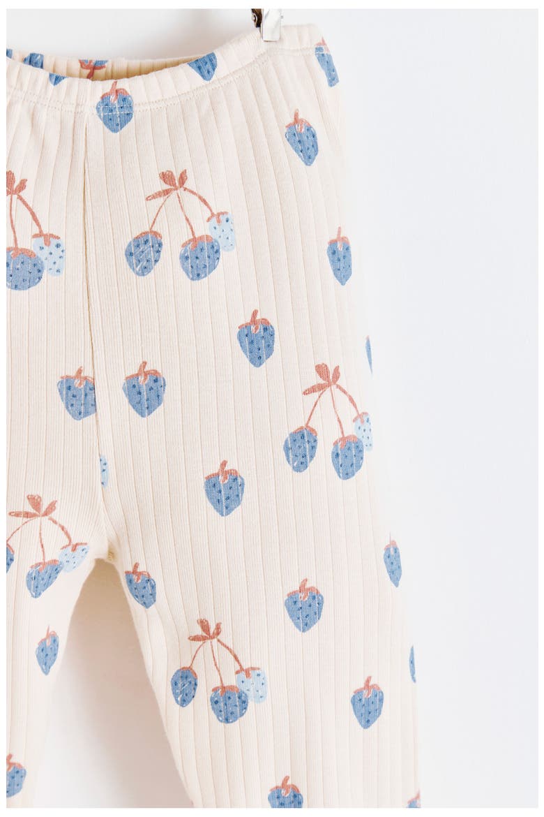 Premium Cotton Berrypop Snug Fit Long Pajama Set for Infant, Alternate, color, BLUE