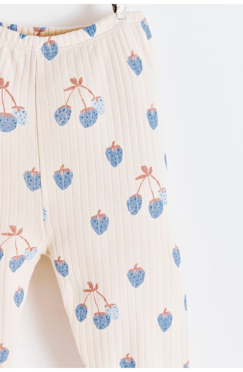 Babycottons Premium Cotton Berrypop Snug Fit Long Pajama Set for Infant, Alternate, color, Blue