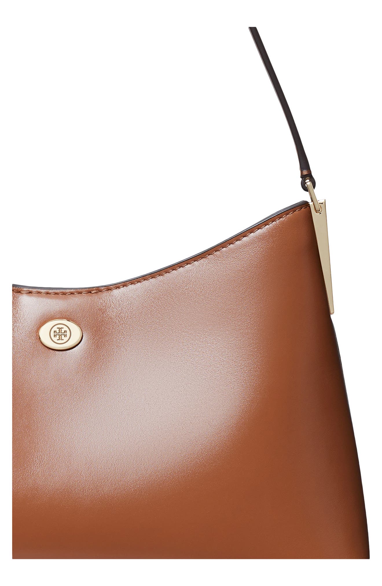 Small Robinson Leather Shoulder Bag, Alternate, color, AGED TAN