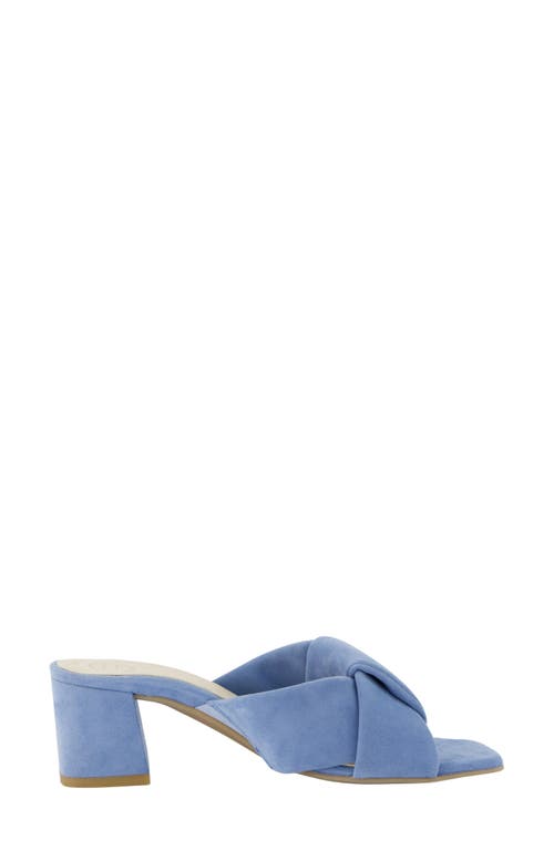 Paul Green Yasmin Sandal In Denim Suede