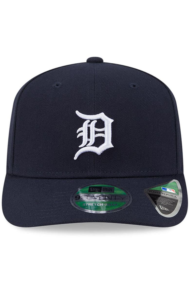 Men's New Era  Navy Detroit Tigers Player Replica 9SEVENTY Adjustable Hat, Alternate, color, Navy