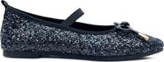 Yosi Samra Kids' Miss Emma Glitter Flat