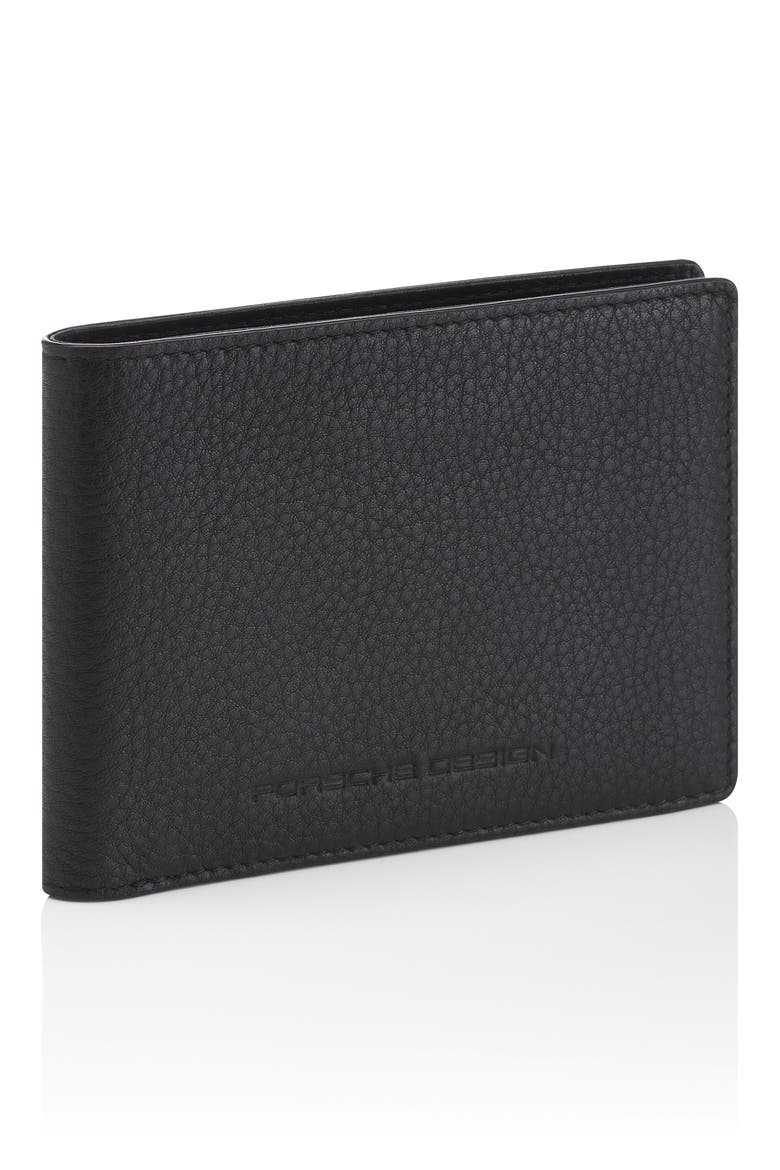 Roadster Business Leather Bifold Wallet, Alternate, color, BLACK