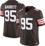 Nike Men's Nike Myles Garrett Brown Cleveland Browns Team Vapor F.U.S.E. Limited Jersey