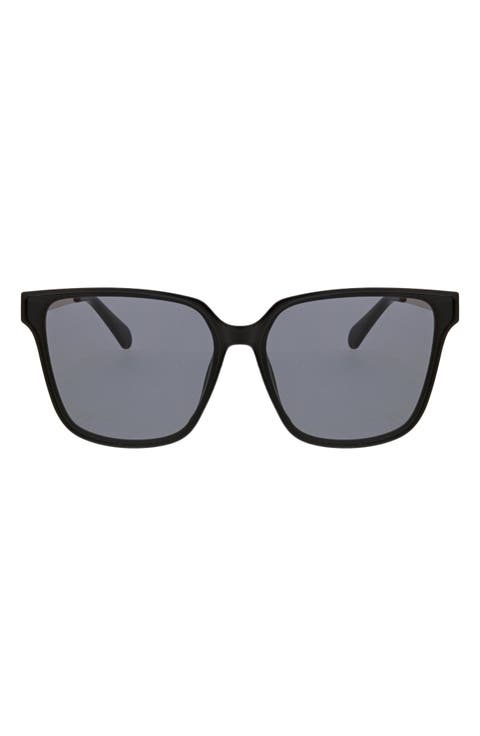 65mm Oversize Graident Square Sunglasses