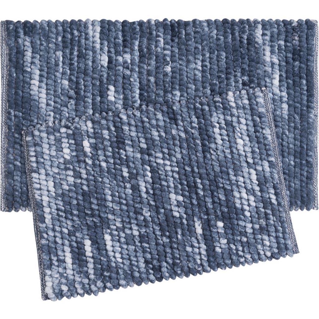 French Connection Space Dye Set Of 2 Bath Mats