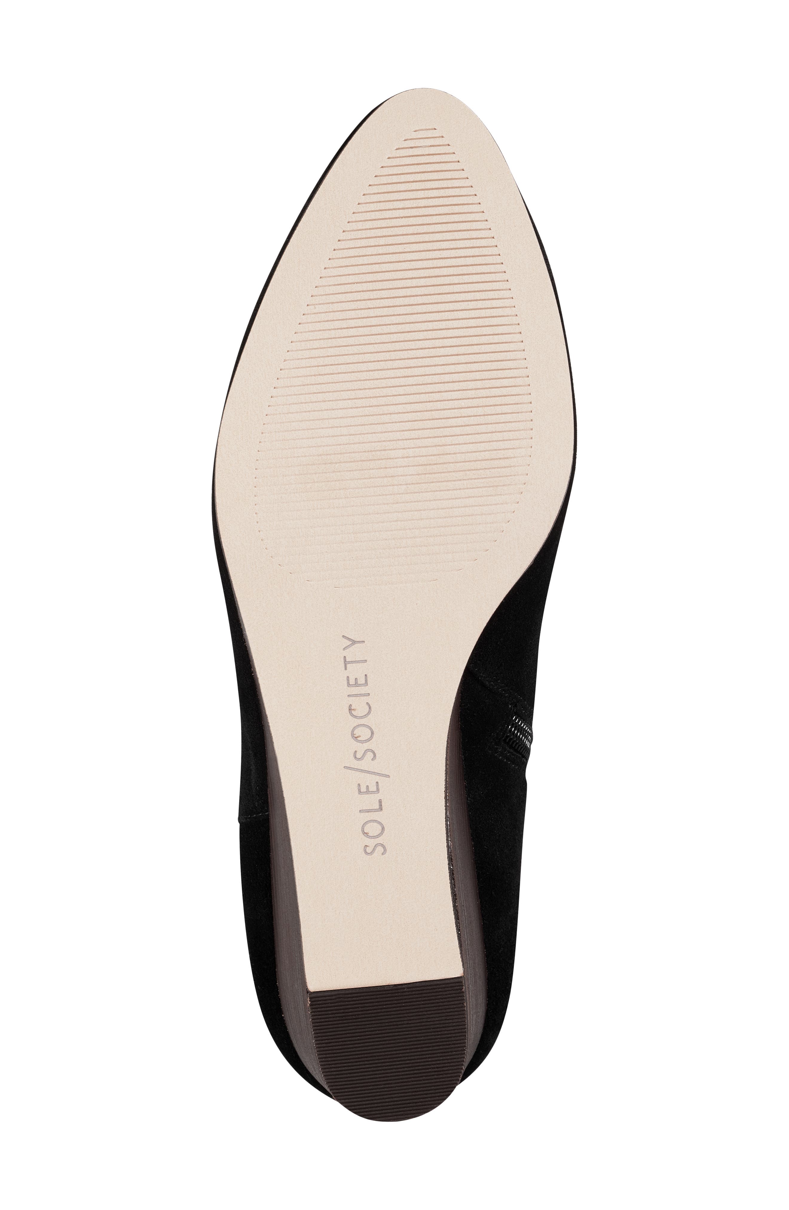 Sole Society Deannah Knee High Wedge Boot, Alternate, color, 