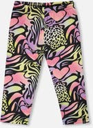 Deux par Deux Organic Cotton Jersey Animal Slim Fit Capri