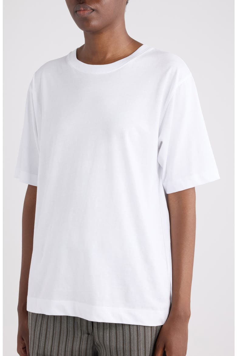 Cotton Jersey T-Shirt, Alternate, color, WHITE