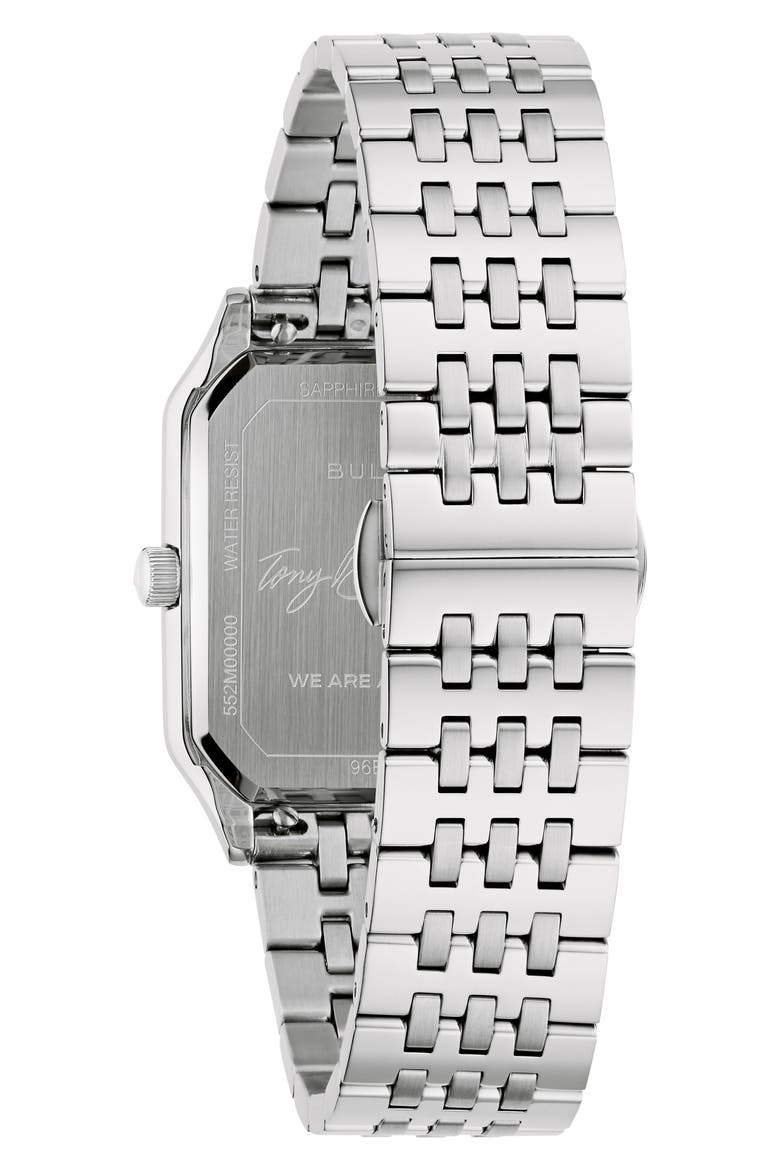 Tony Bennett We Are All Here Bracelet Watch, 32mm, Alternate, color, SILVER-TONE