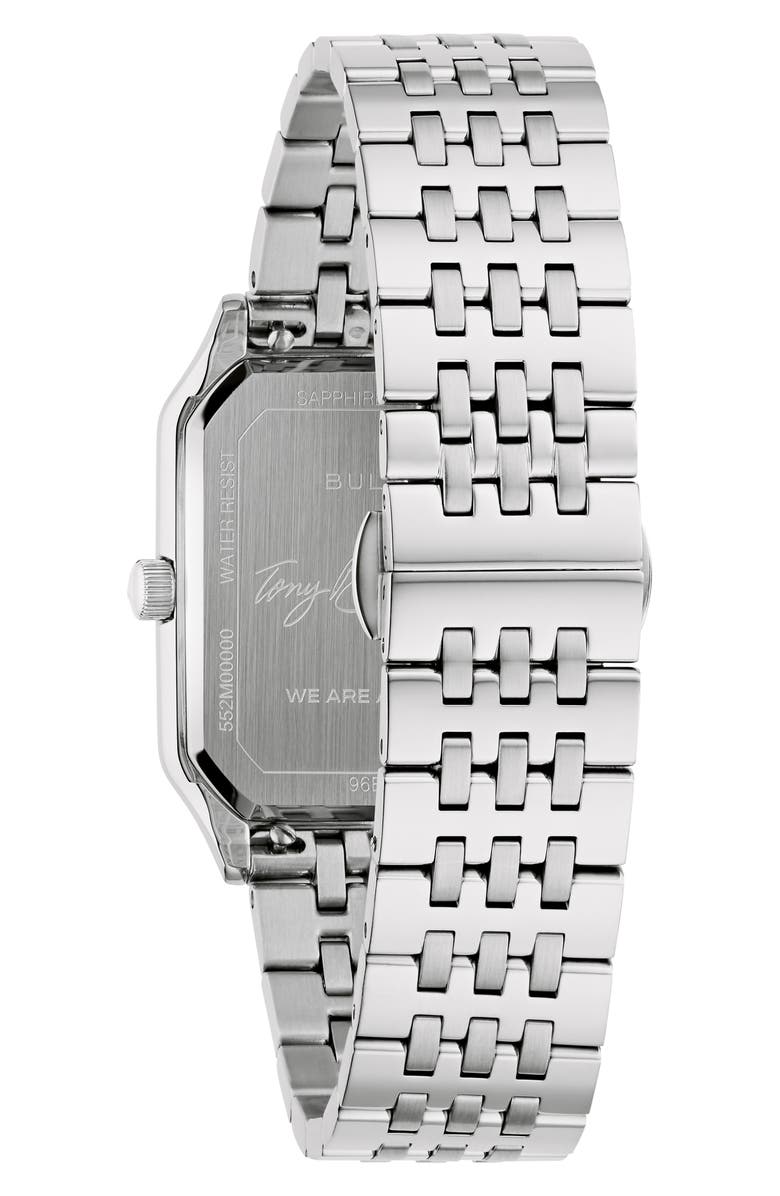 BULOVA Tony Bennett We Are All Here Bracelet Watch, 32mm, Alternate, color, Silver-Tone