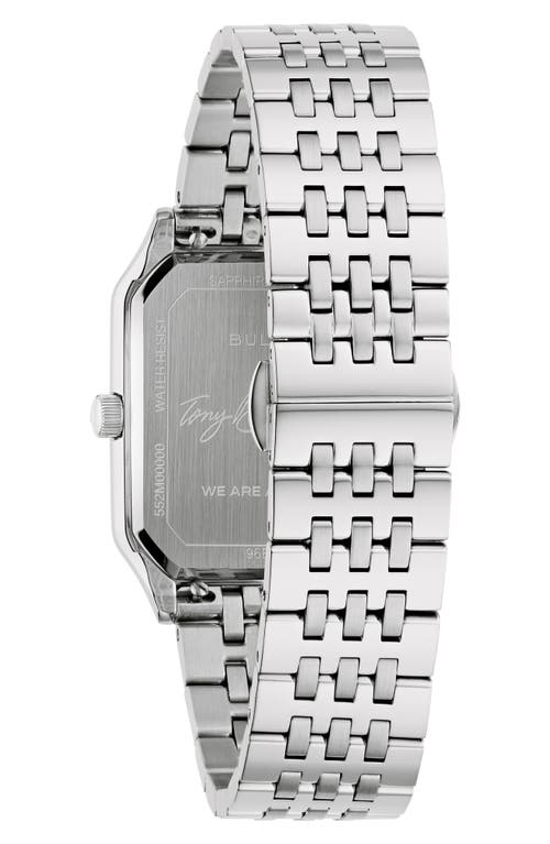 Bulova Special Edition Tony Bennett Classic We Are All Here Watch, 32mm X 43mm In Metallic