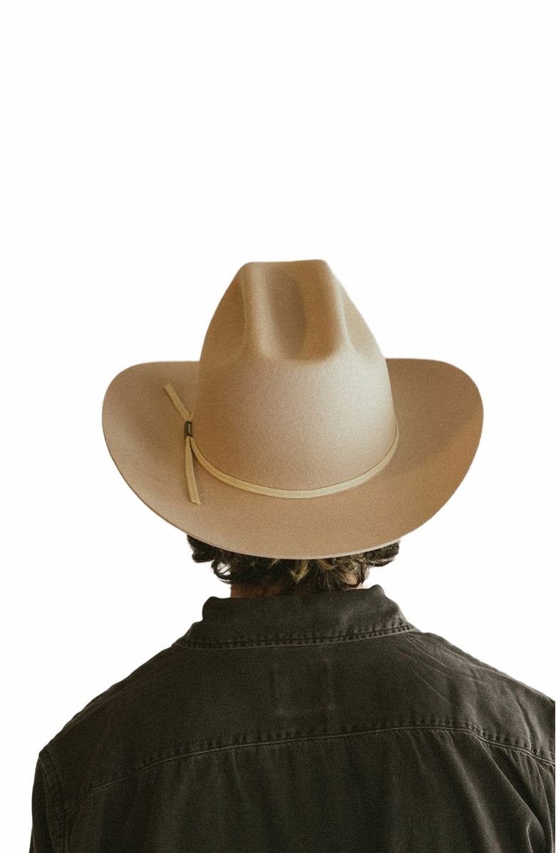 Two Roads Hat Co. Butler County Retro Western Hat, Alternate, color, Buckskin