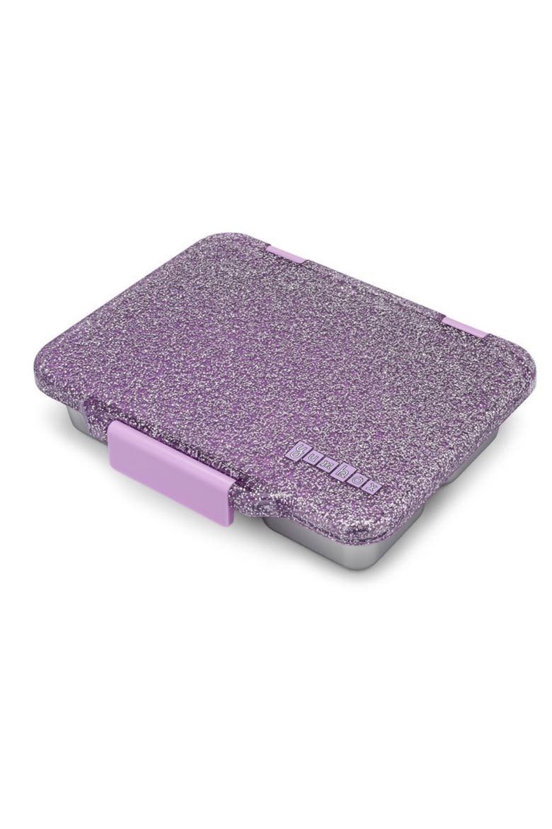 Prêt Stainless Steel Leakproof Bento Lunch Box, Alternate, color, Colette Glitter Purple