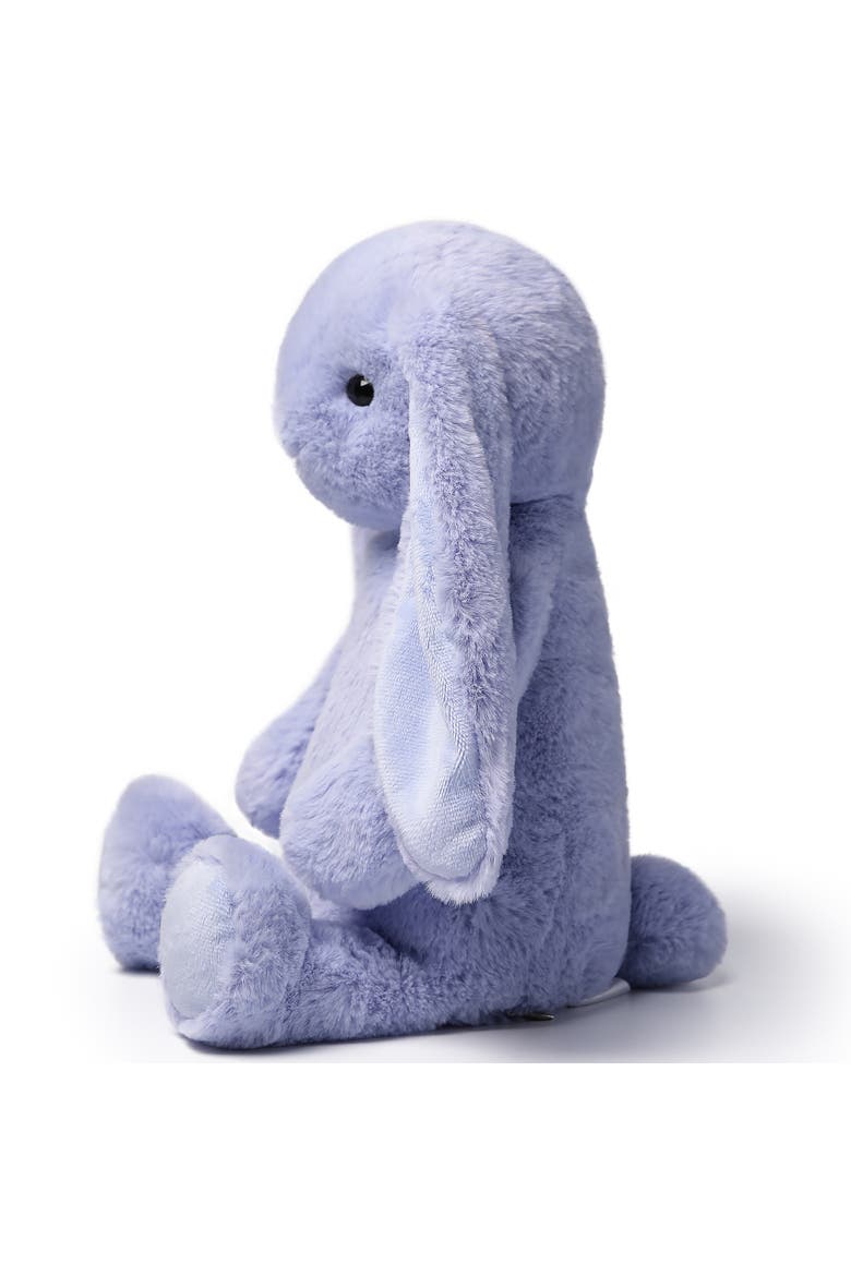Iris Purple Smiling Rabbit 9.8in Plush, Alternate, color, Multicolored