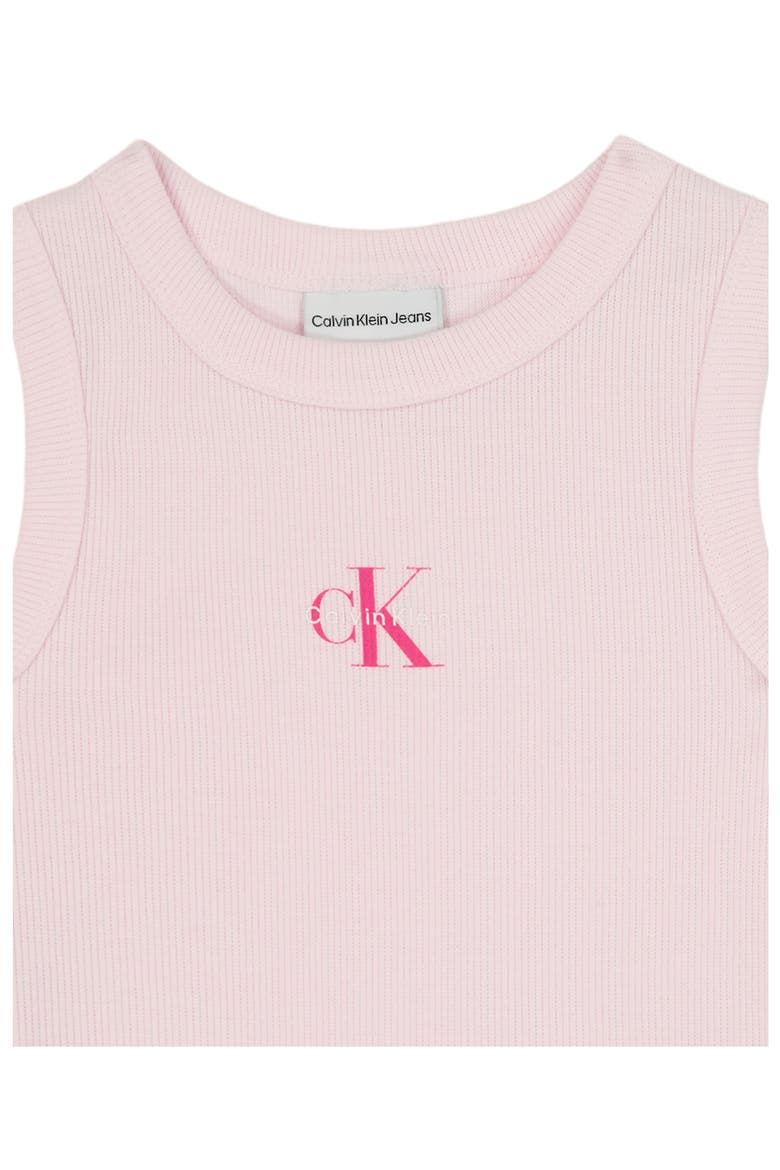 Kids' Rib Tank & Denim Skort Set, Alternate, color, PREPACK ASSORTED