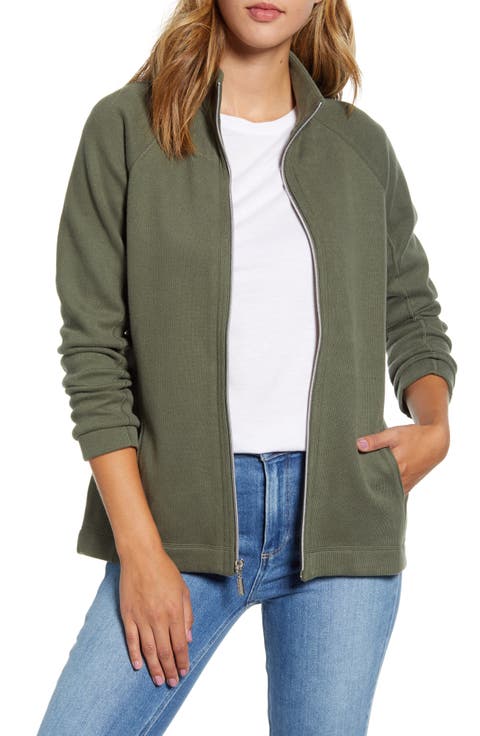 New Aruba Zip-Up Stretch Cotton Jacket