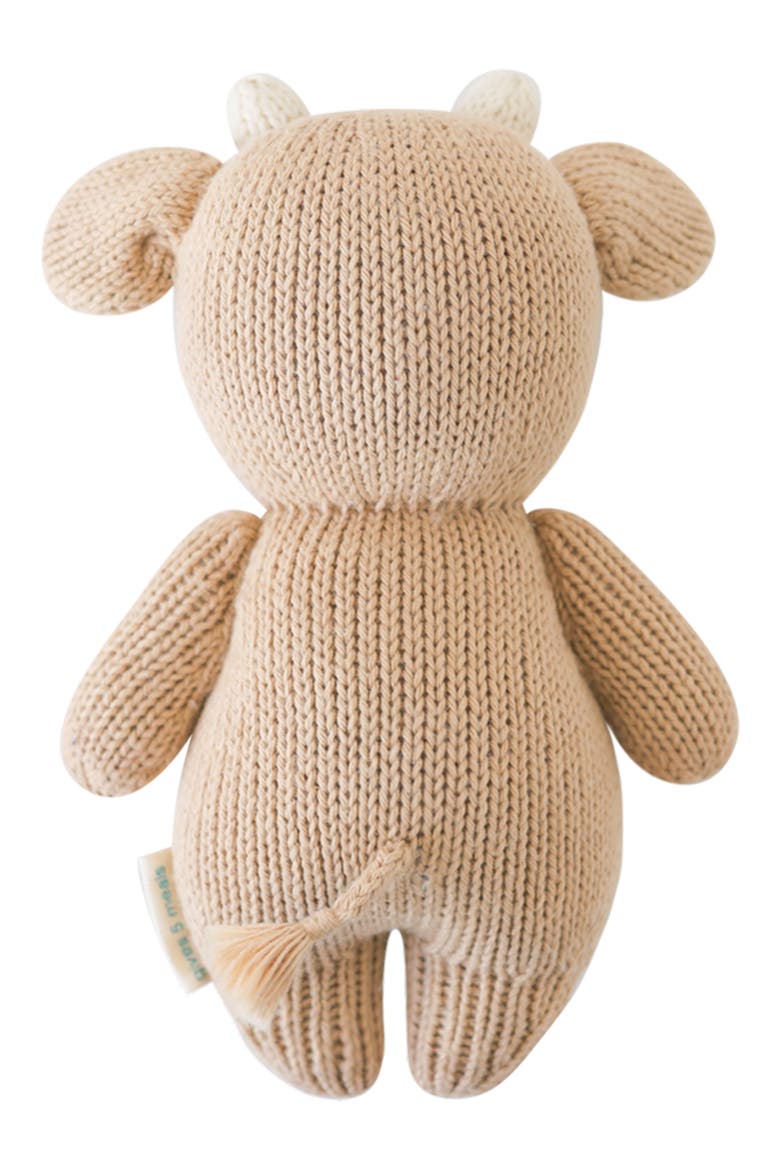 Baby Cow Stuffed Animal, Alternate, color, BROWN