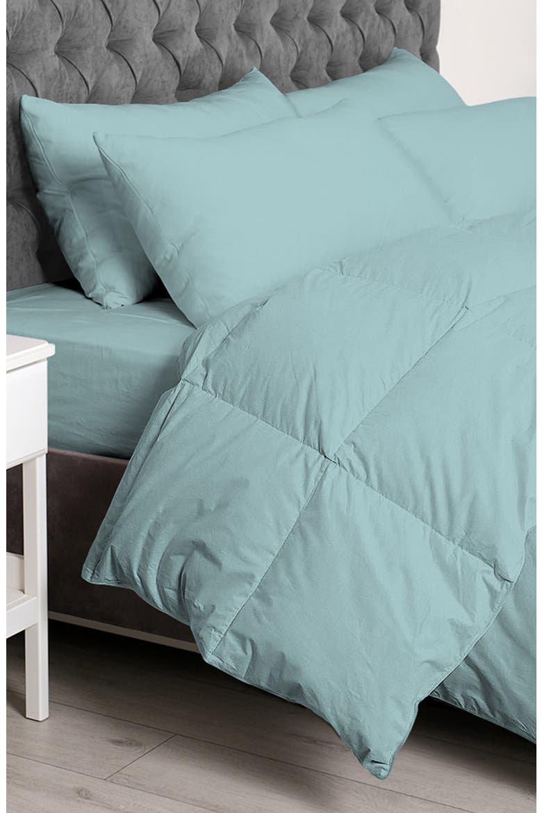 Microfiber 6-Piece Comforter Set, Main, color, SKY BLUE